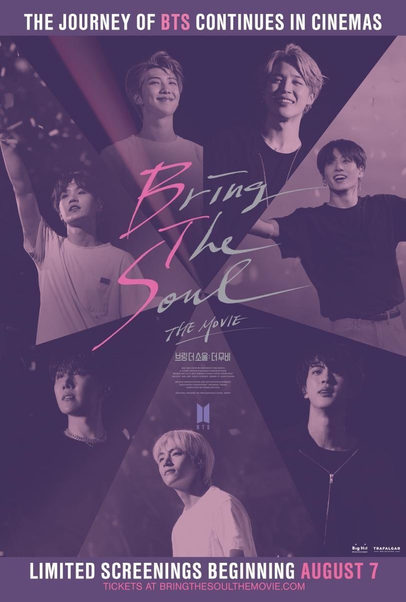 Cartel de Bring The Soul: The Movie - Cartel internacional 'Bring The Soul: The Movie'
