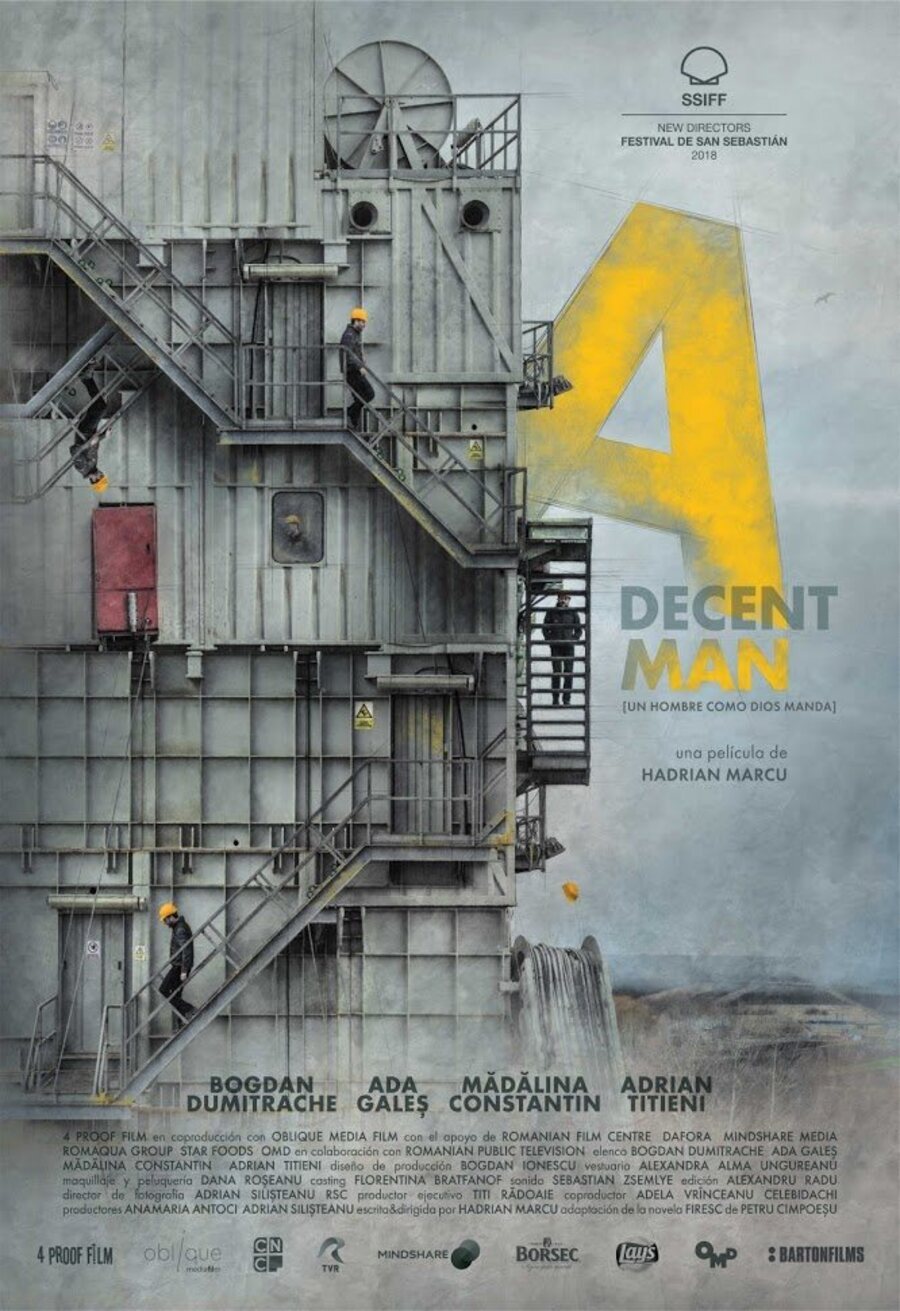 Cartel de A Decent Man (Un hombre como Dios manda) - España