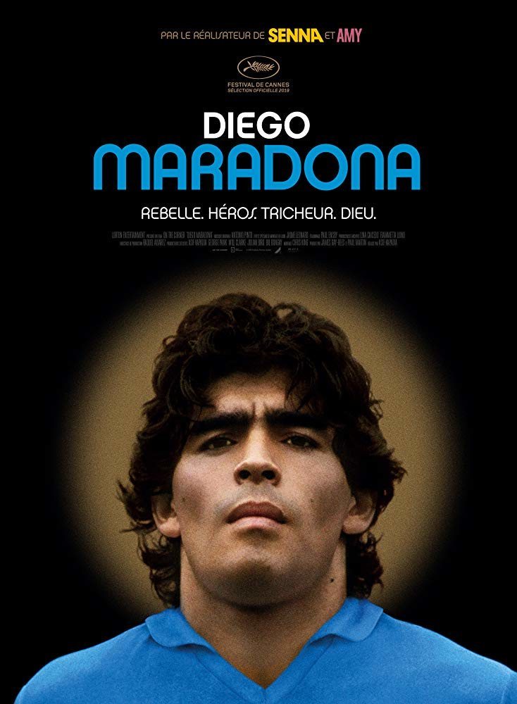 Cartel Francia de 'Diego Maradona'
