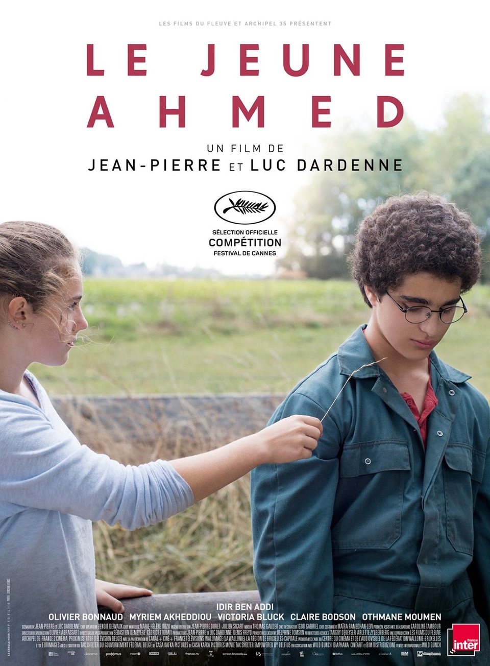 Cartel de El joven Ahmed - Francia
