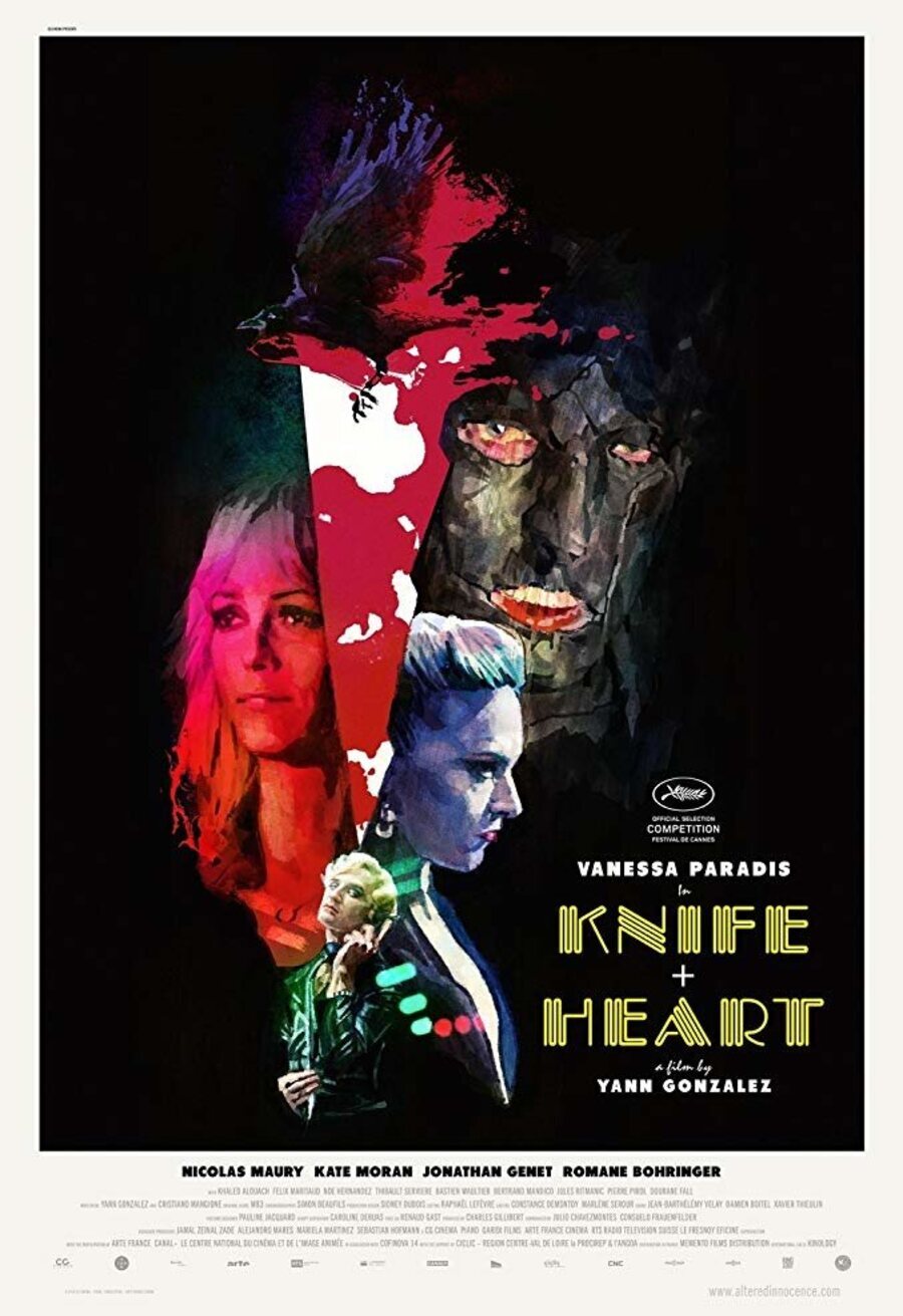 Cartel de Knife + Heart - Reino Unido