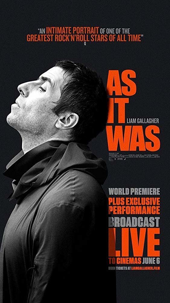 Cartel de Liam Gallagher: As It Was - 