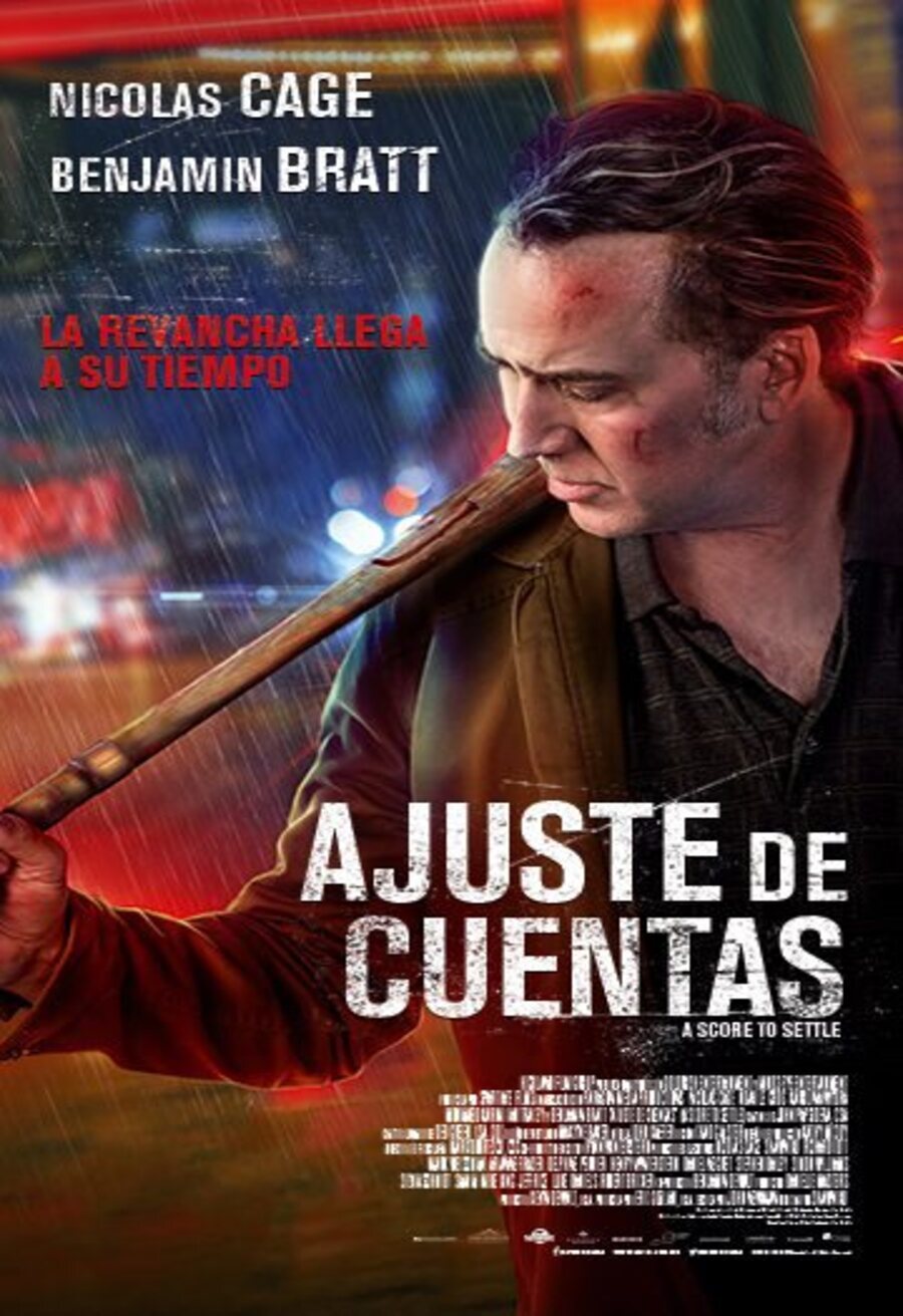 Cartel de A Score to Settle - México