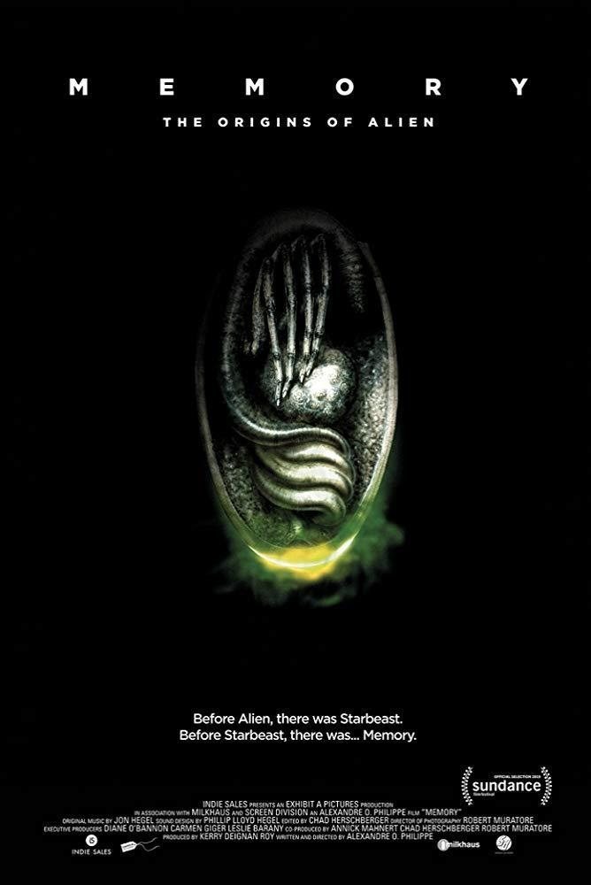 Cartel de Memory: The Origins of Alien - Memory: The Origins of Alien