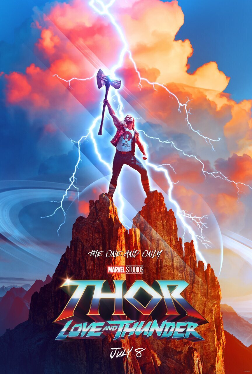 Cartel de Thor: Love and Thunder - Teaser EEUU