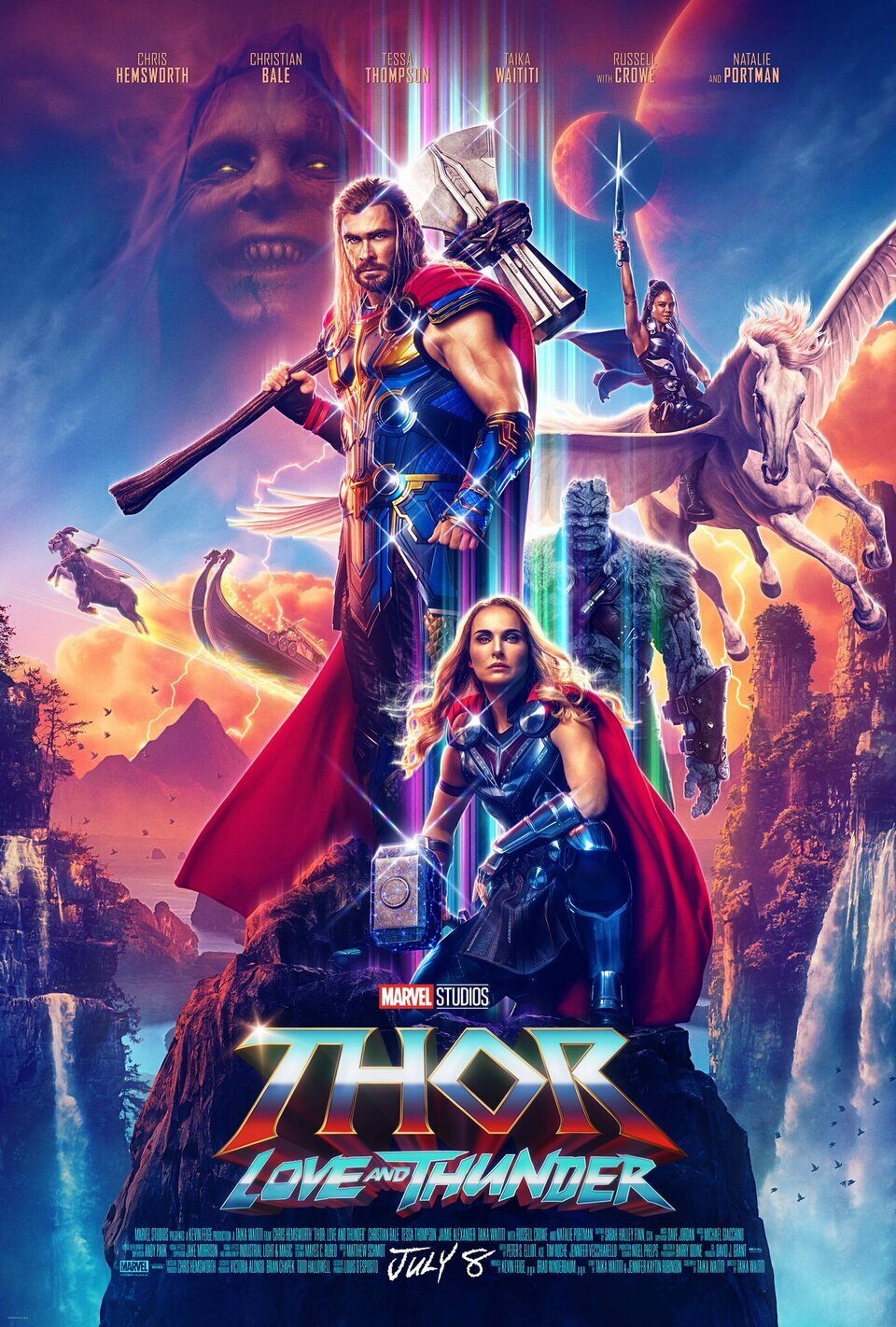 Cartel de Thor: Love and Thunder - Póster EE.UU.