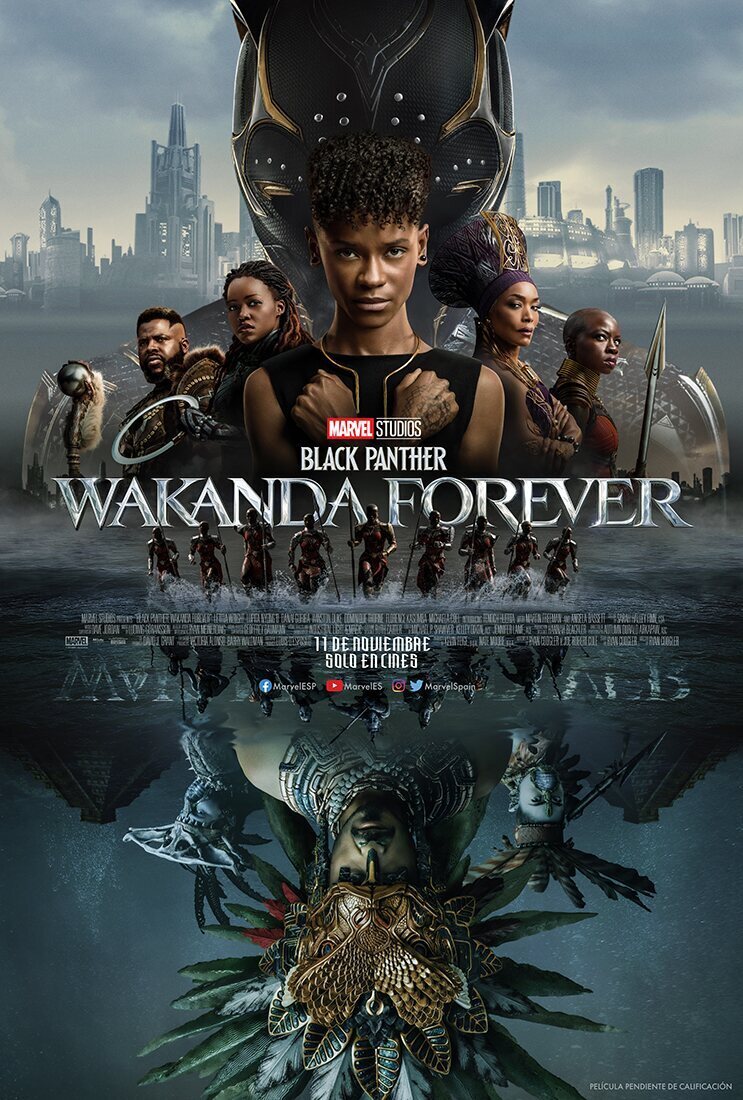 Cartel de Black Panther: Wakanda Forever - España