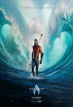 Cartel de Aquaman y el reino perdido