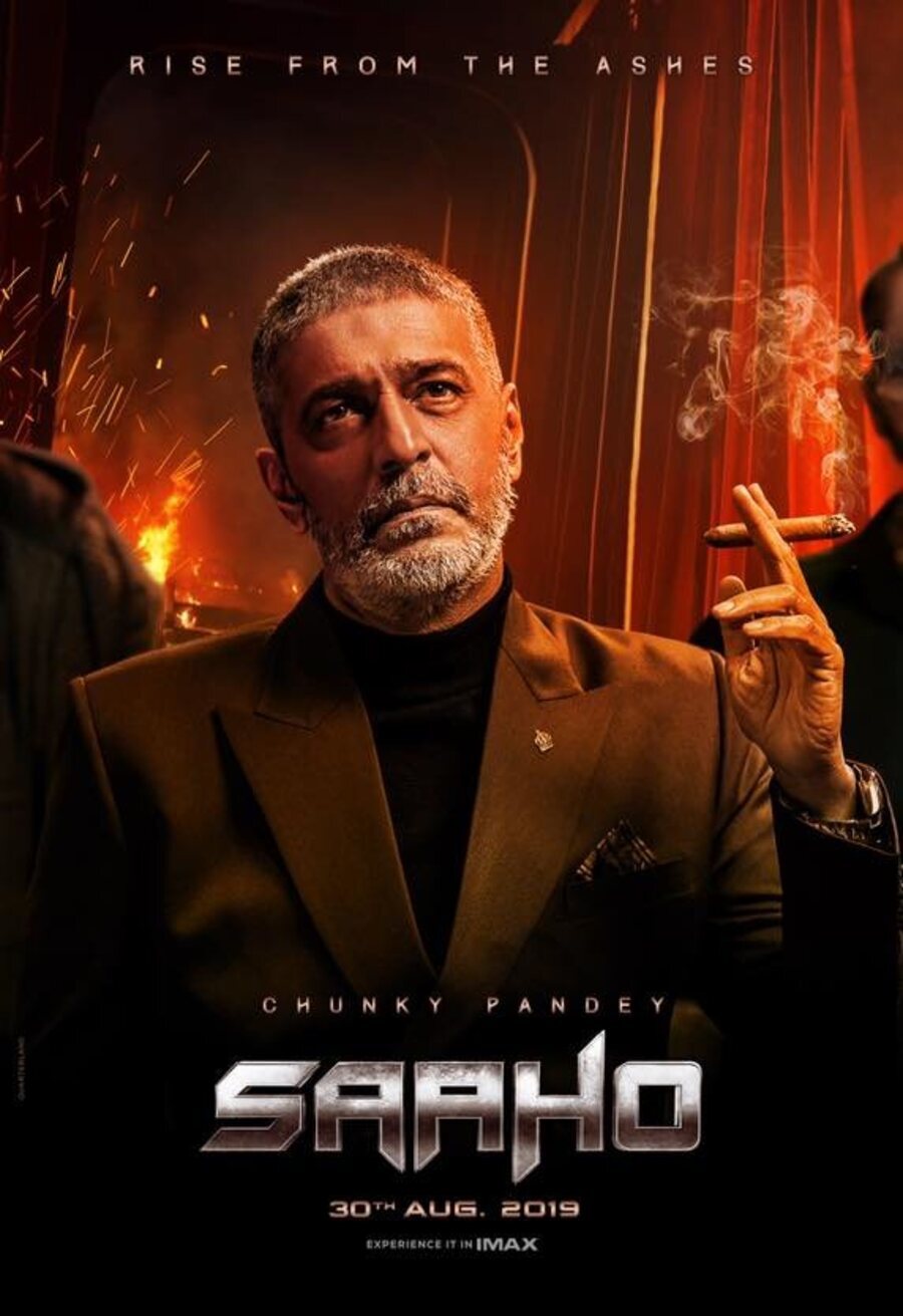 Cartel de Saaho - Chunky Pandey