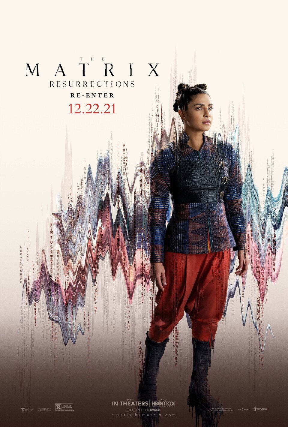 Cartel de Matrix Resurrections - Póster Priyanka Chopra
