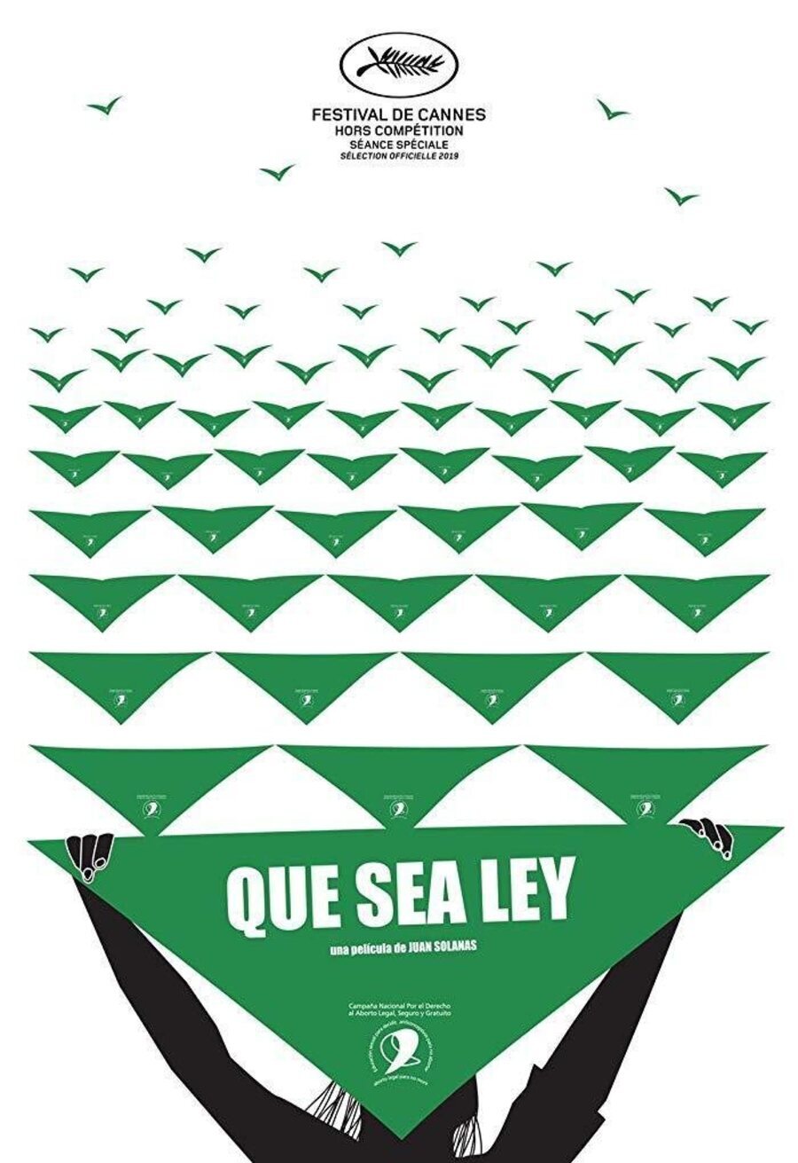 Cartel de La ola verde (que sea ley) - Cartel 'Que sea ley'