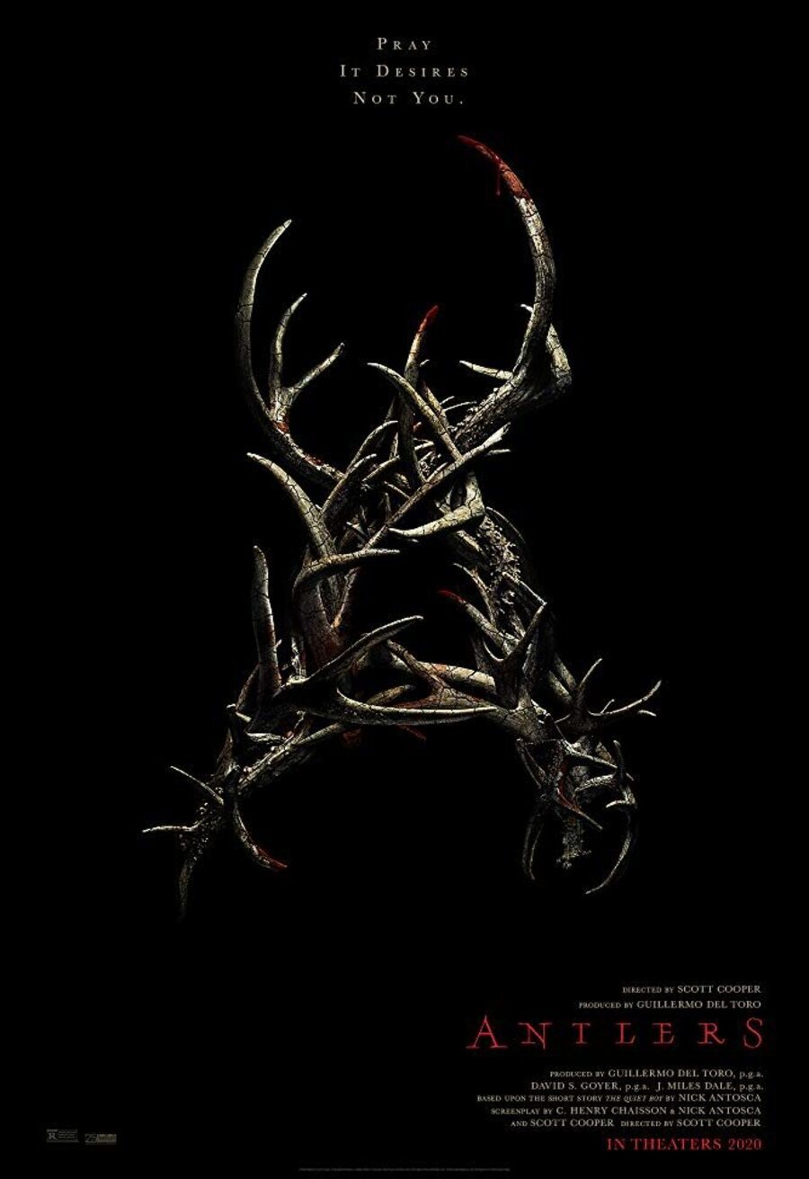 Cartel de Antlers: Criatura oscura - Teaser póster