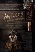 Cartel de Antlers: Criatura oscura