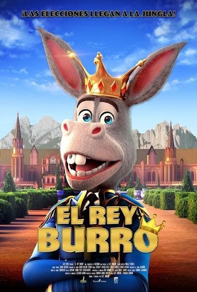 Cartel de El rey burro - El rey burro