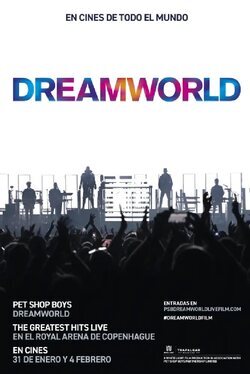 Cartel de Pet Shop Boys Dreamworld: The Greatest Hits Live at the Royal Arena Copenhagen