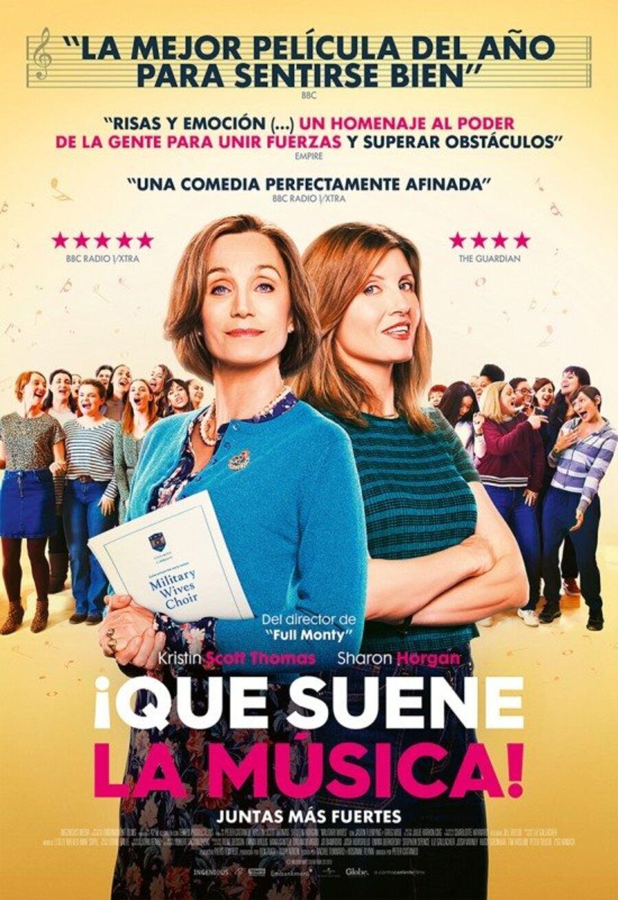 Cartel de Que suene la música - España