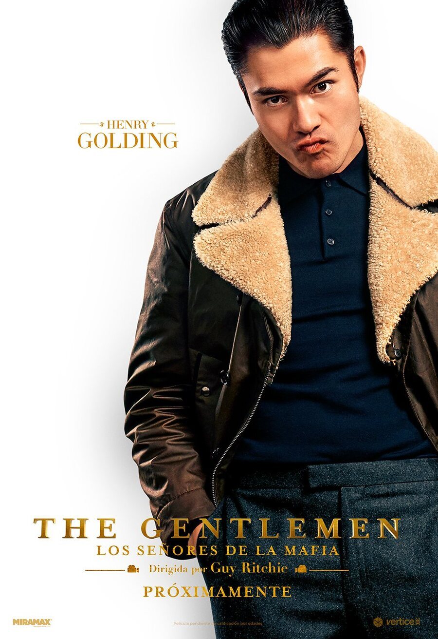Cartel de The Gentlemen: Los señores de la mafia - Póster Henry Golding