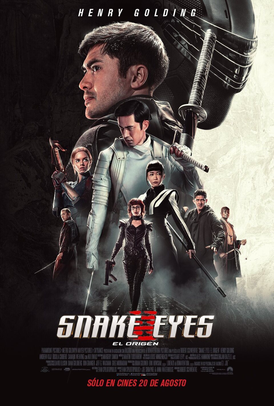 Cartel de Snake Eyes: El origen - España