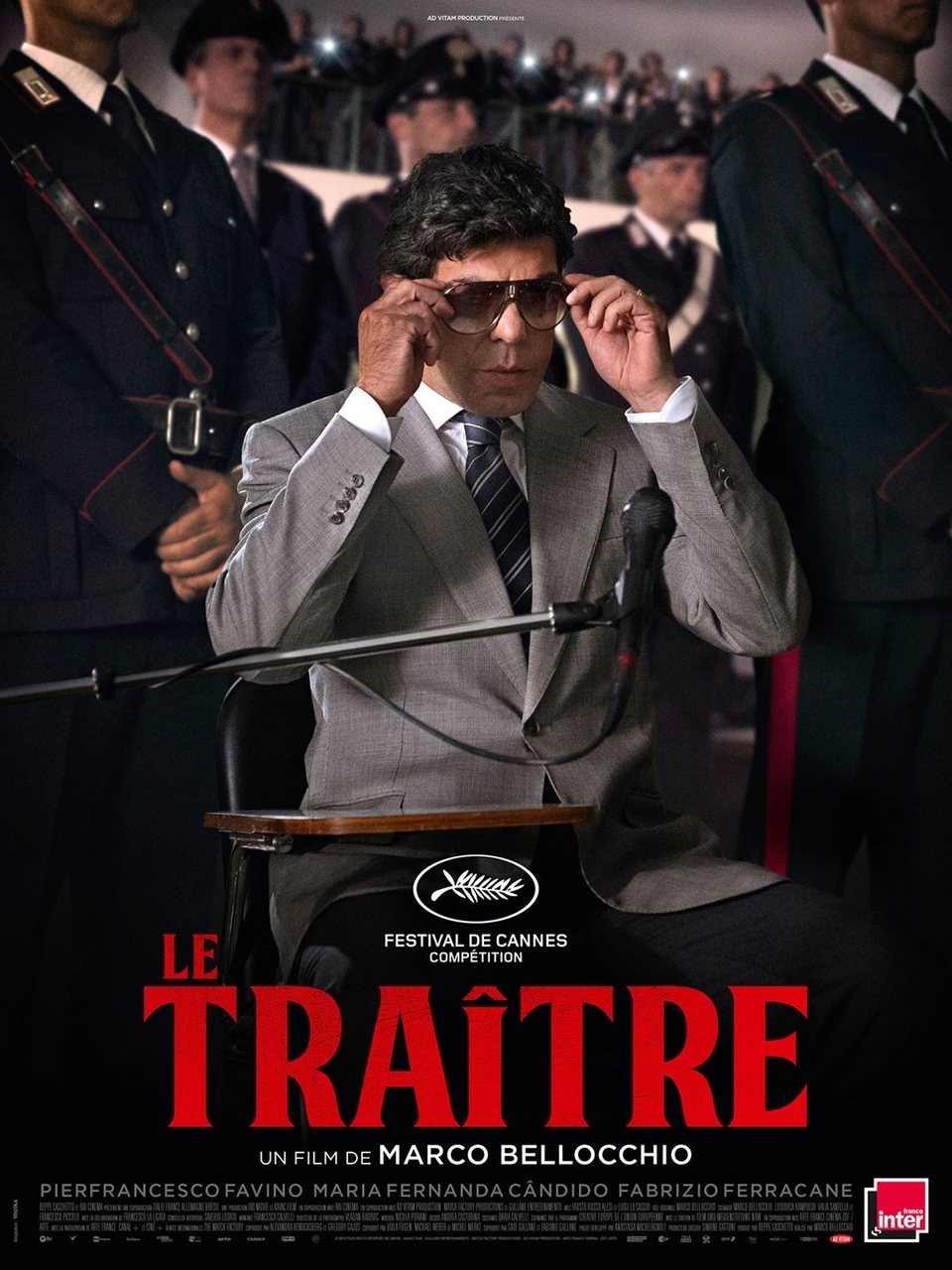 Cartel de El traidor - Francia