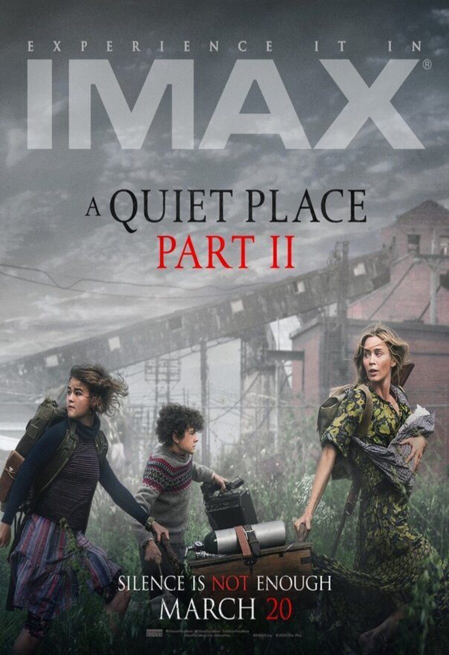 Cartel de Un lugar tranquilo 2 - IMAX