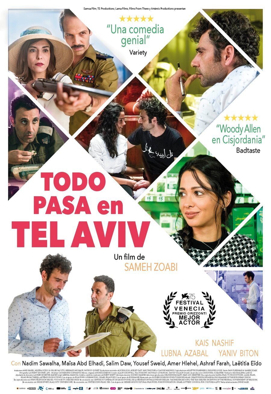 Cartel de Todo pasa en Tel Aviv - Póster España