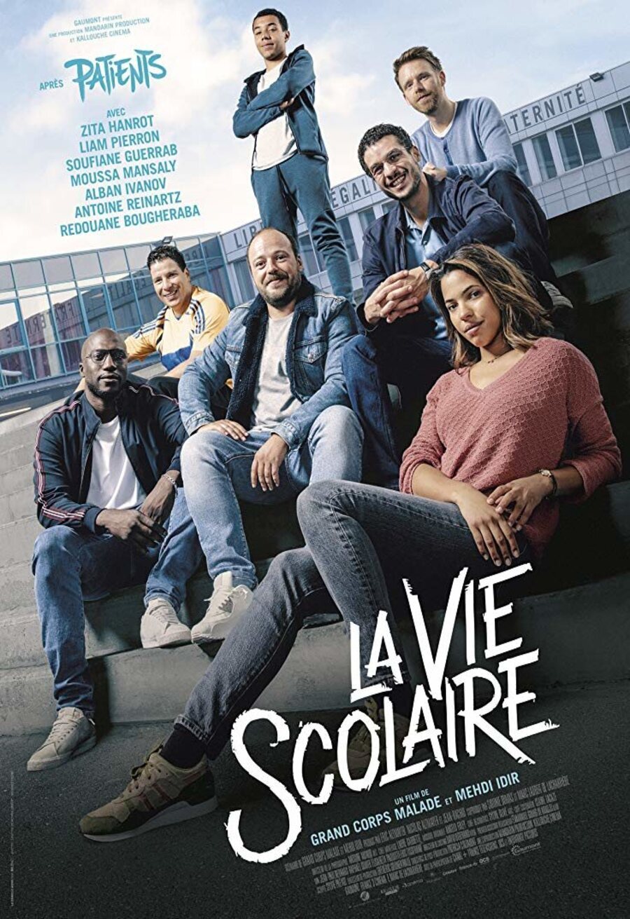 Cartel de Los profesores de Saint-Denis - La vida escolar