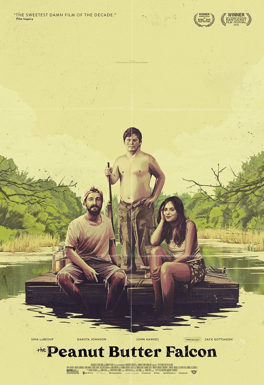 Cartel de La familia que tú eliges - The Peanut Butter Falcon