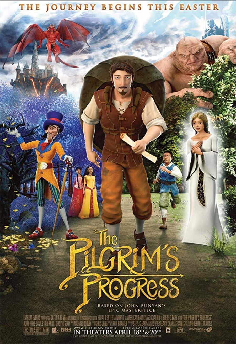 Cartel de El progreso del peregrino - The Pilgrim's Progress