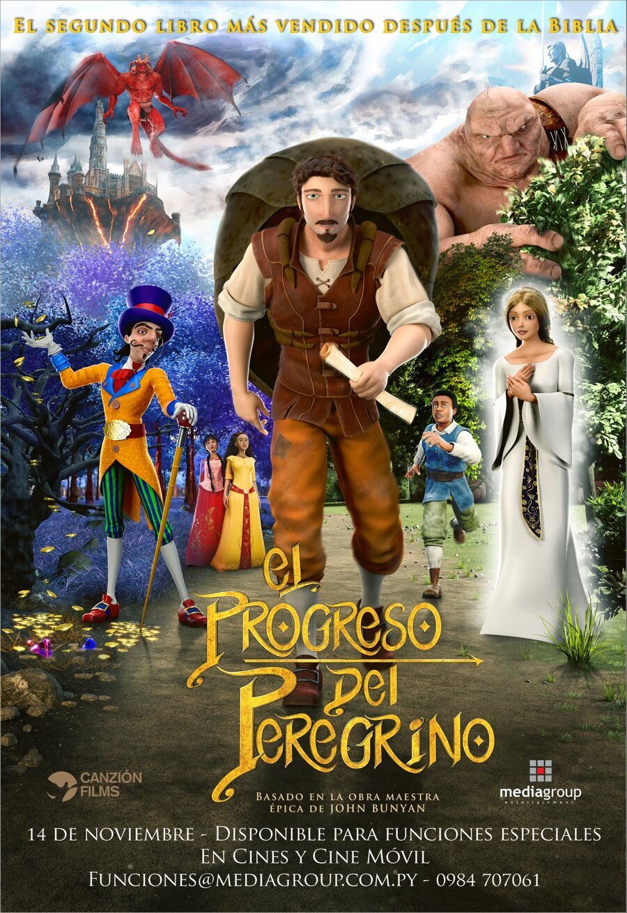 Cartel de El progreso del peregrino - El progreso del peregrino