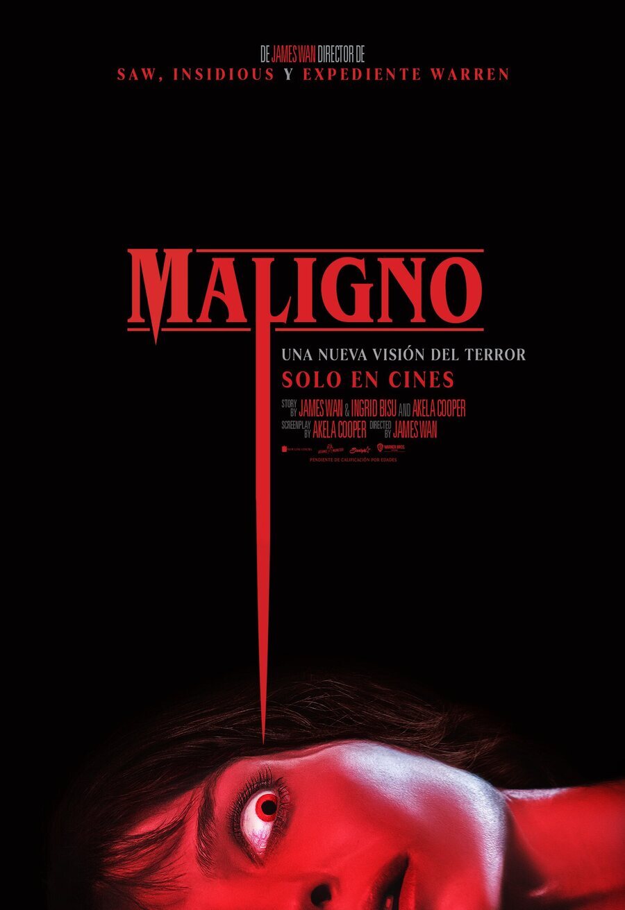 Cartel de Maligno - España