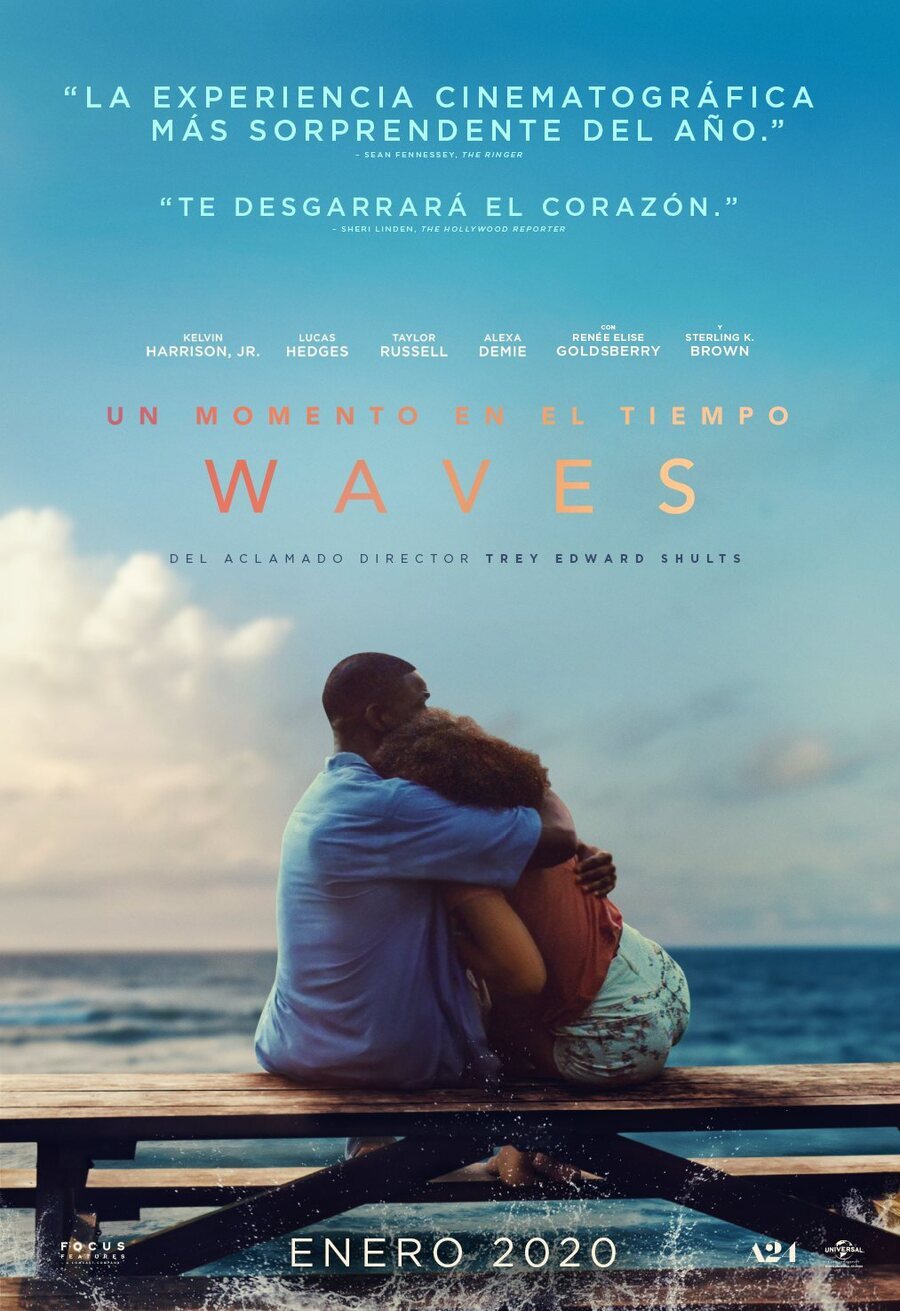 Cartel España de 'Un momento en el tiempo - Waves'