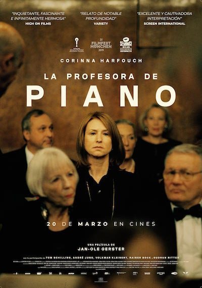 Cartel de La profesora de piano - España