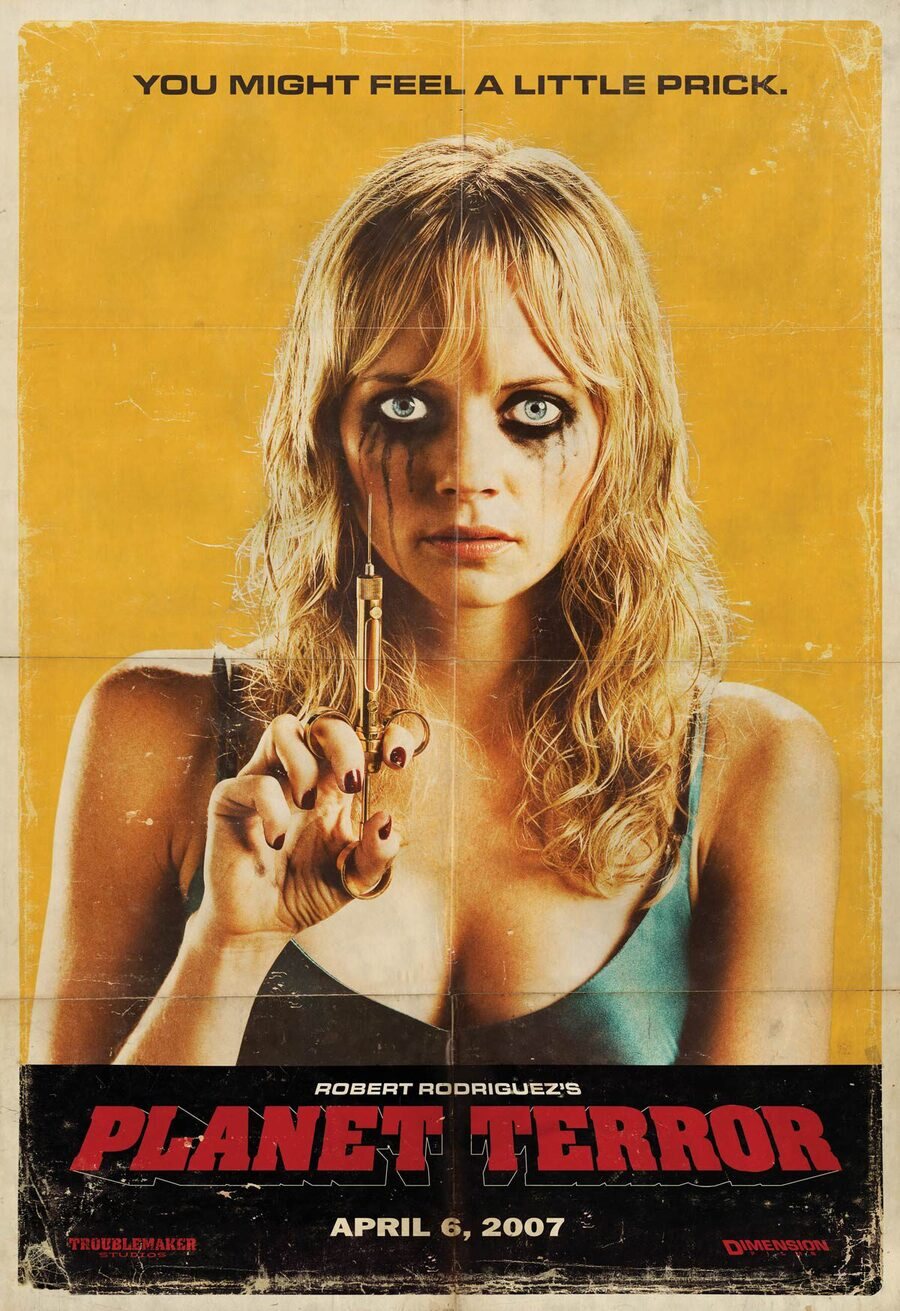 Cartel de Grindhouse: Planet Terror - Estados Unidos