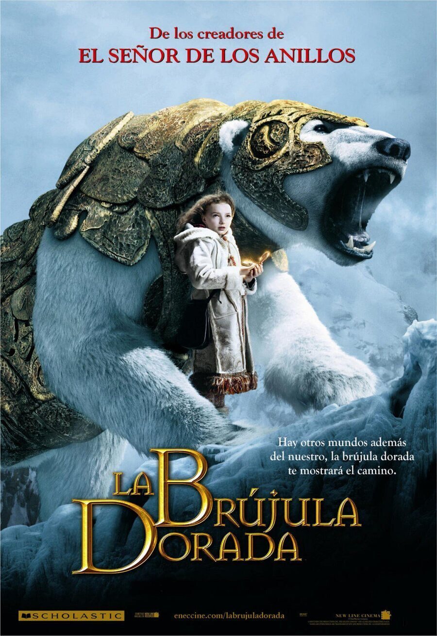 Cartel de La Brújula Dorada - España