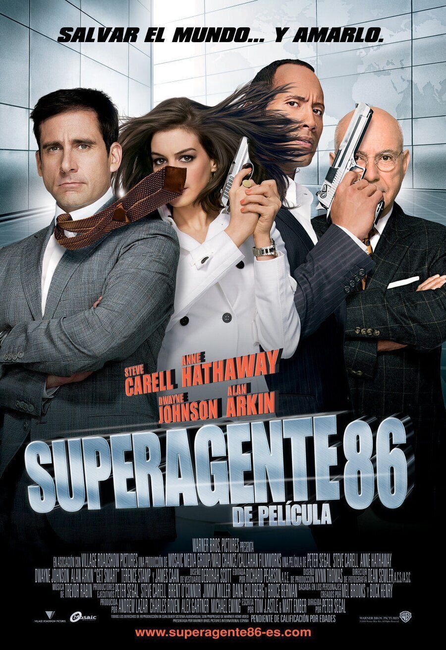 Cartel de Superagente 86 de película - España