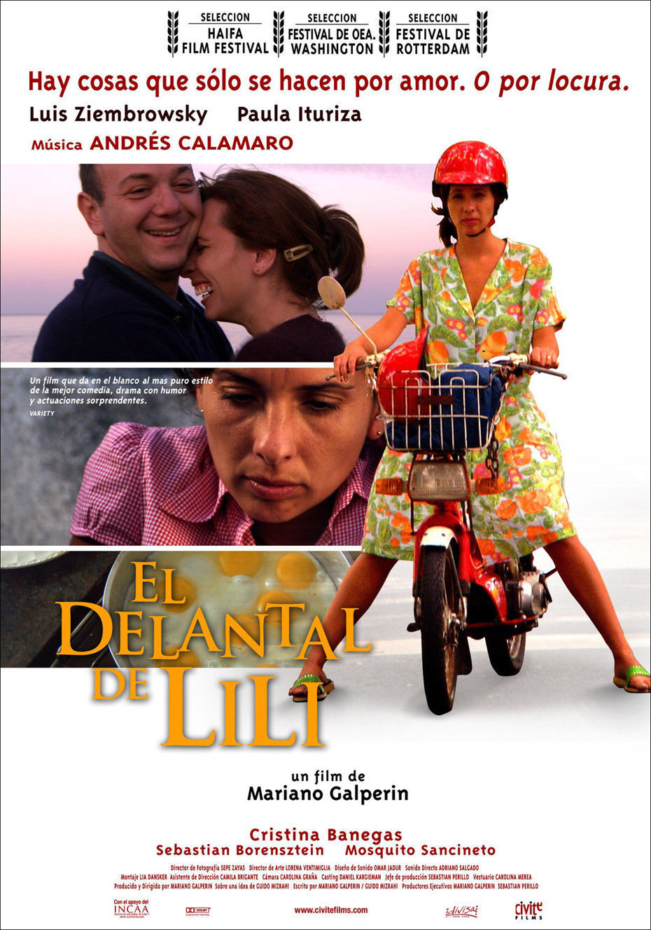 Cartel de El delantal de Lili - Argentina