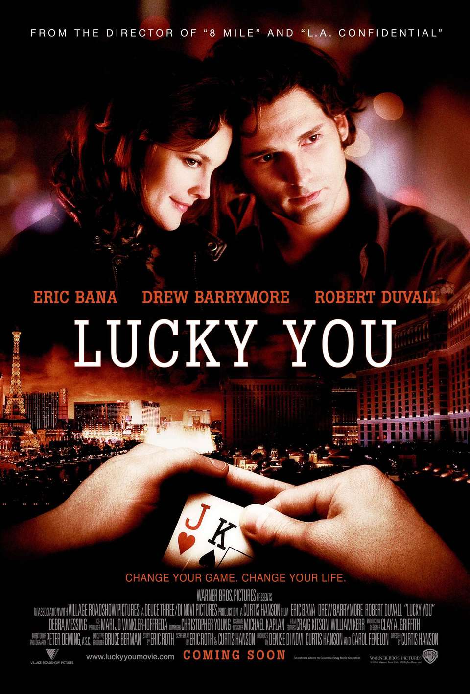 Cartel de Lucky you - Estados Unidos