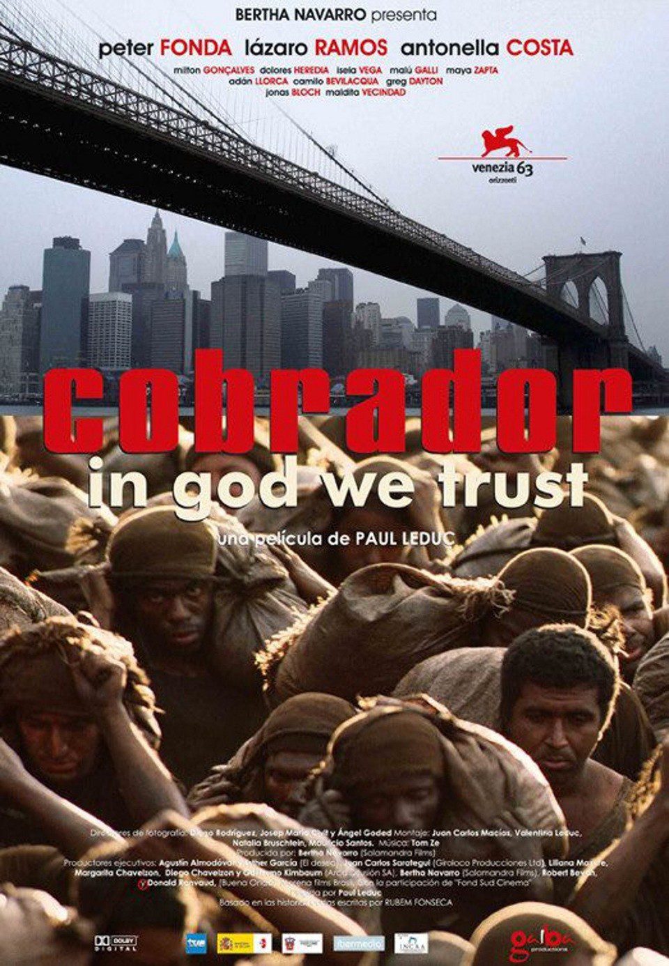 Cartel España de 'Cobrador: In God We Trust'