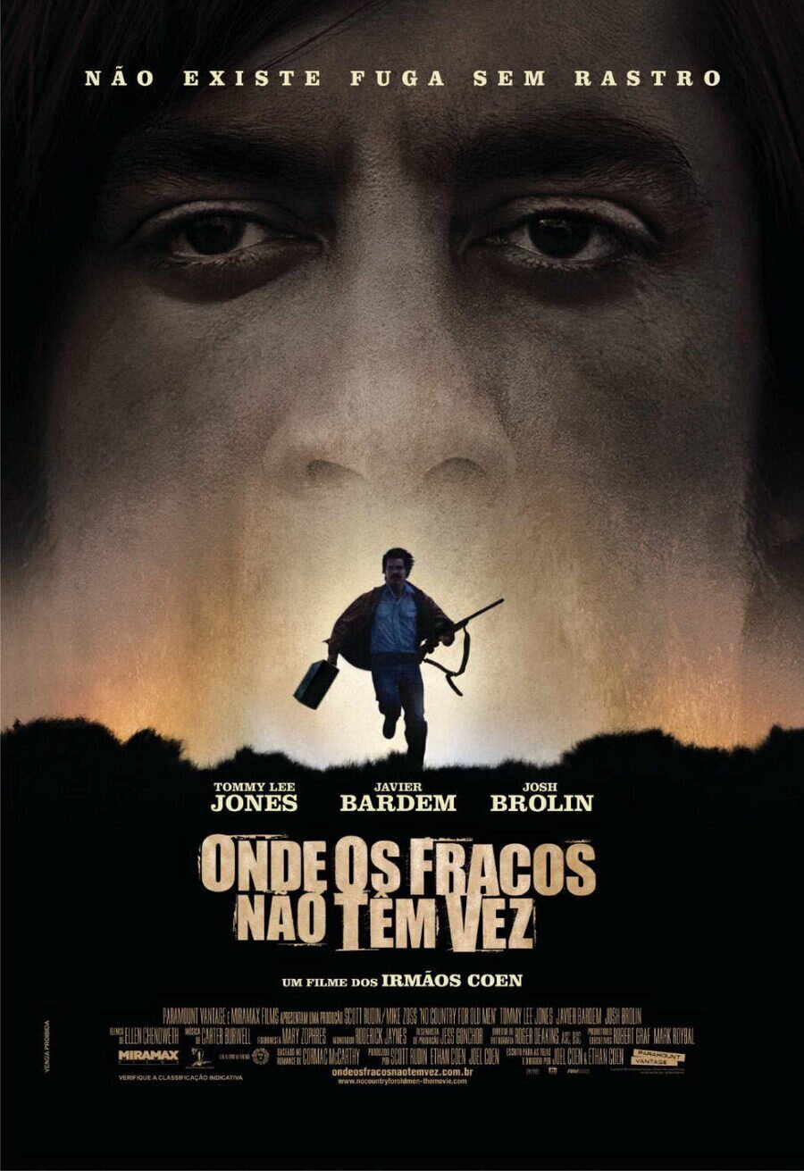 Cartel de No es país para viejos - Portugal