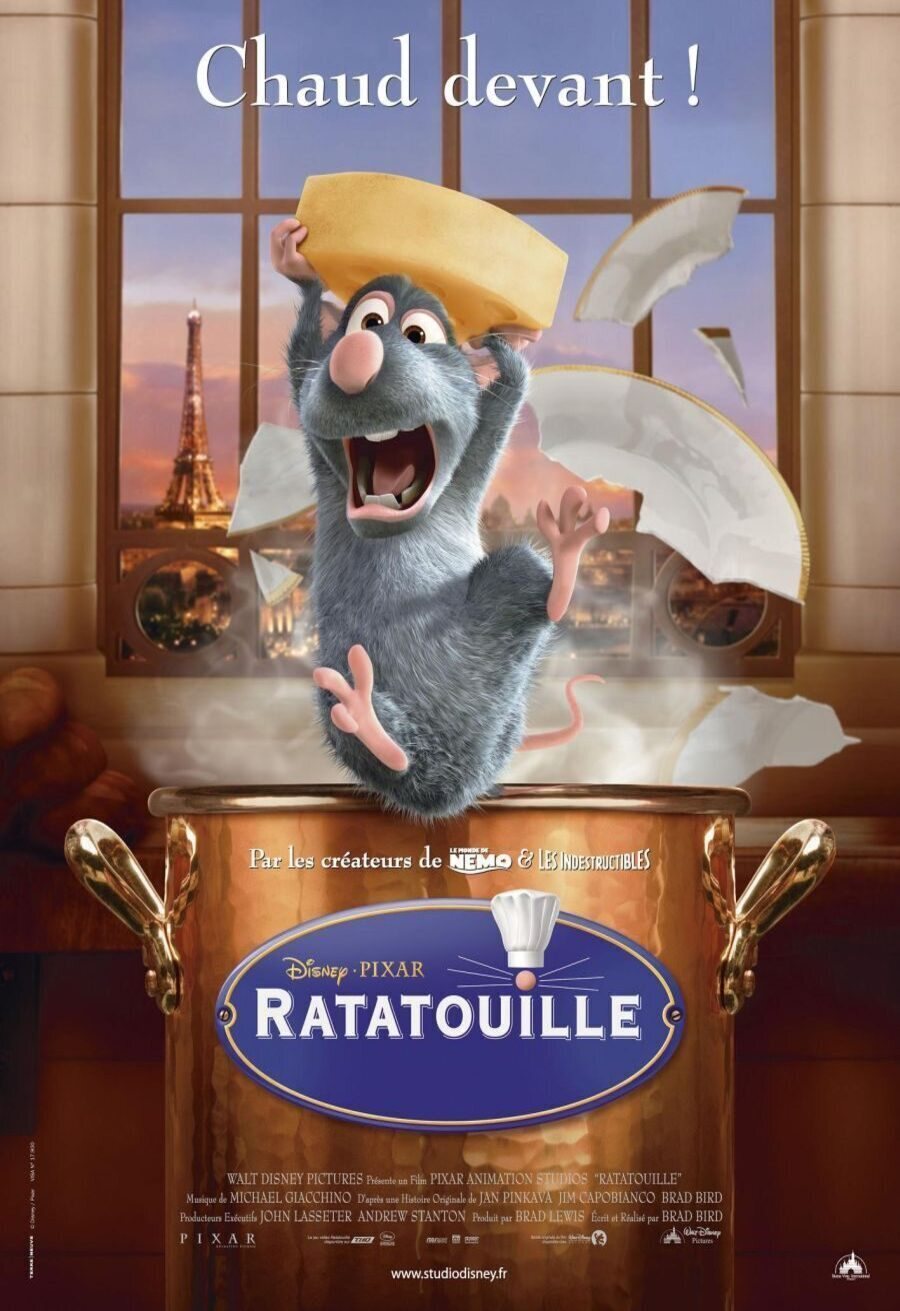 Cartel de Ratatouille - Francia