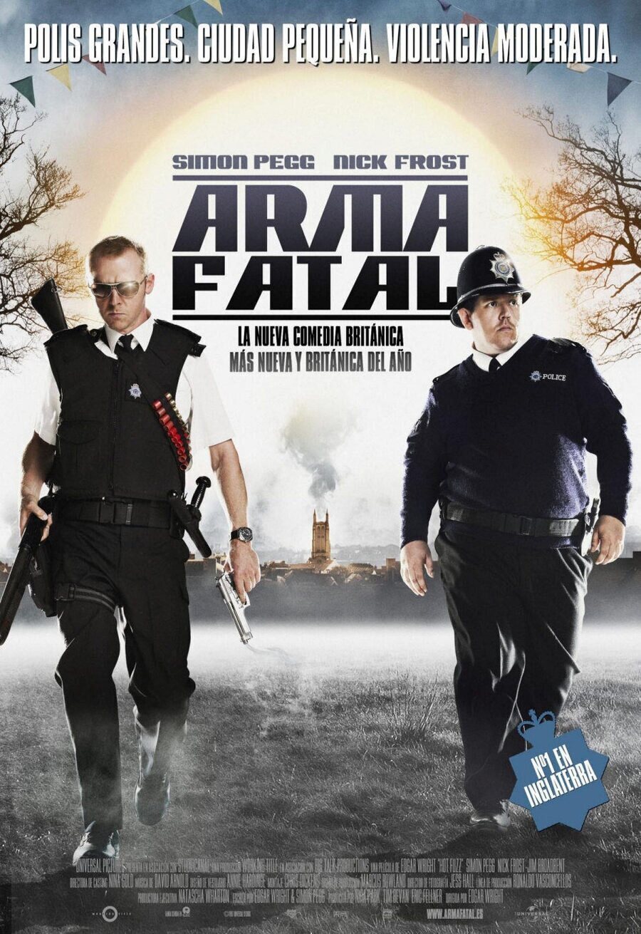 Cartel de Arma fatal - España