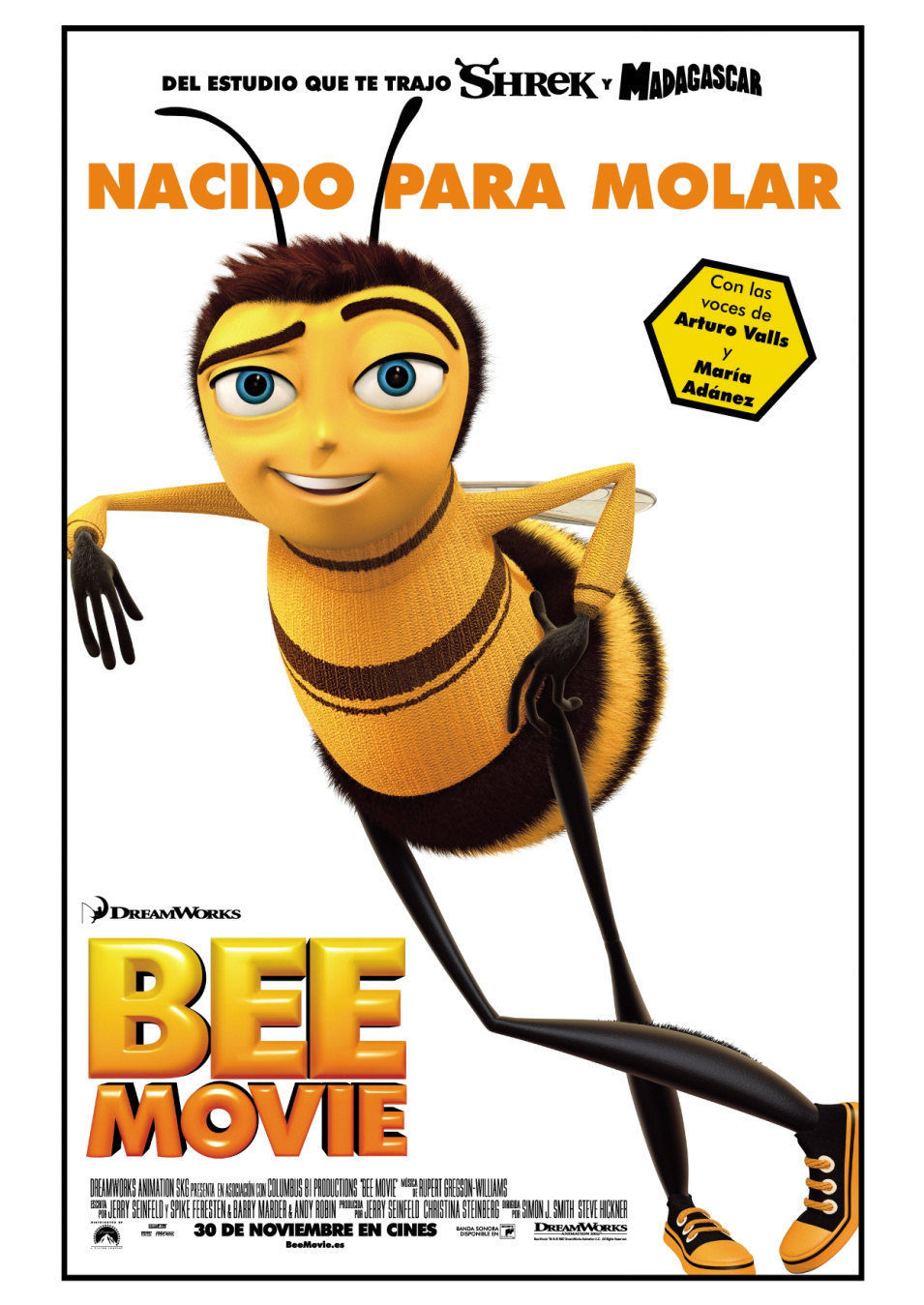Cartel de Bee Movie - España