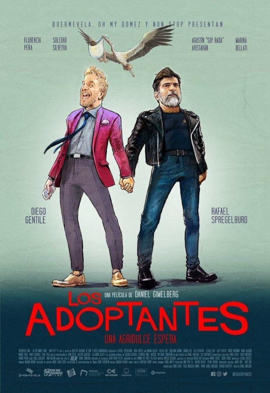 Cartel de Los adoptantes - Cartel