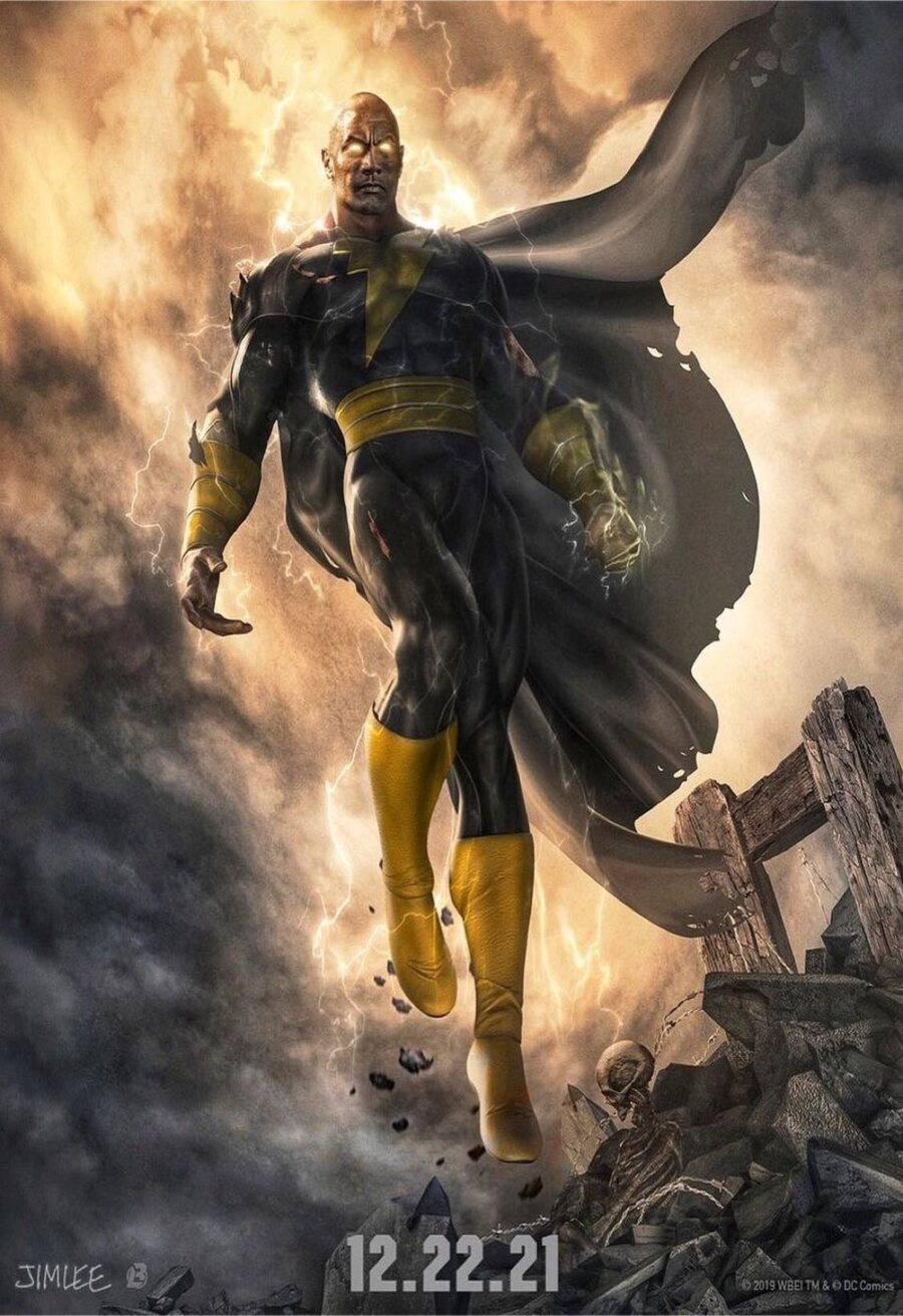 Cartel de Black Adam - Póster conceptual