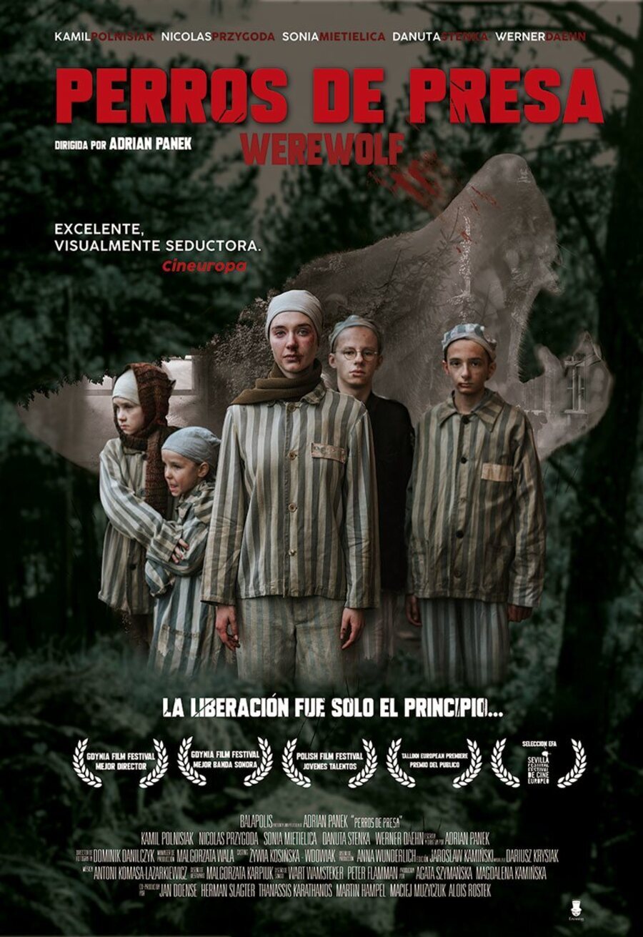 Cartel de Perros de presa - Español