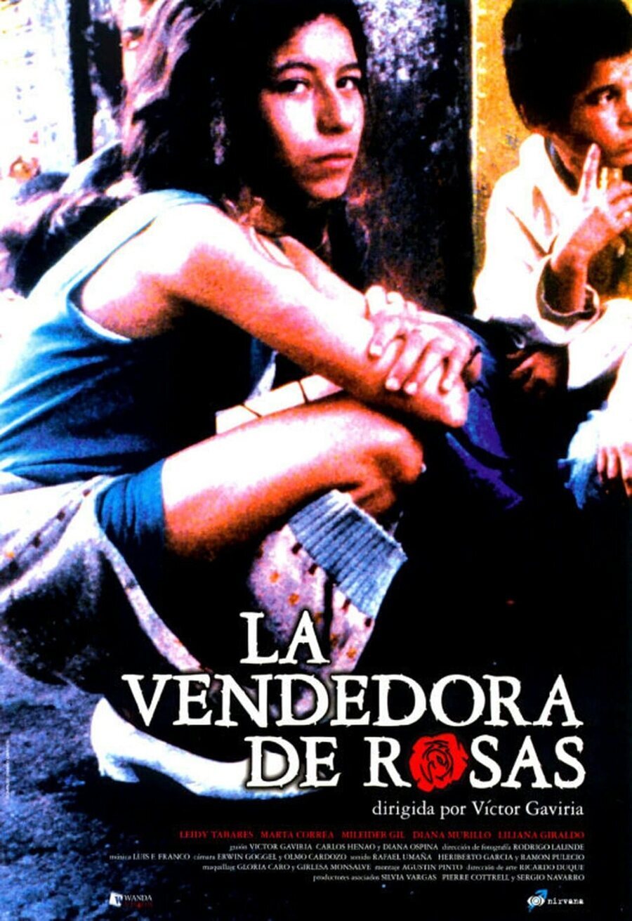 Cartel de La vendedora de rosas - España