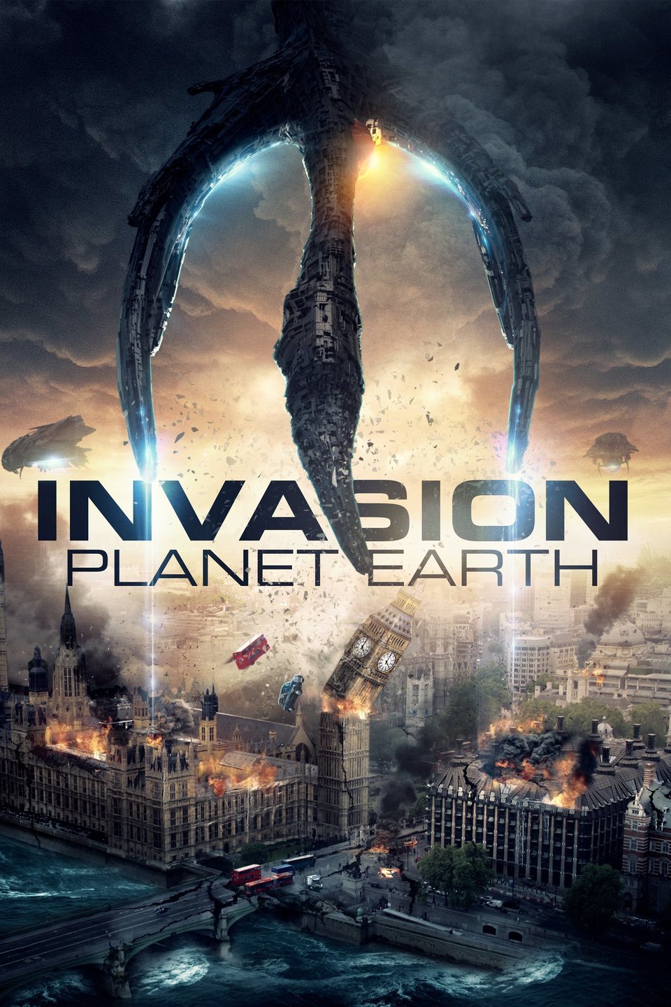 Cartel de Invasion Planet Earth - UK