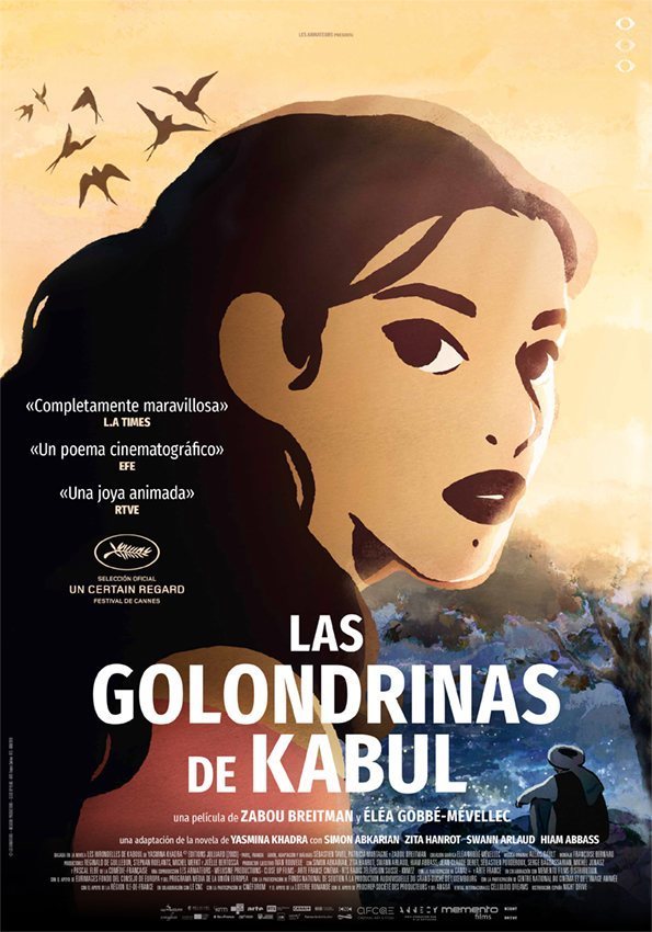 Cartel de Las golondrinas de Kabul - España