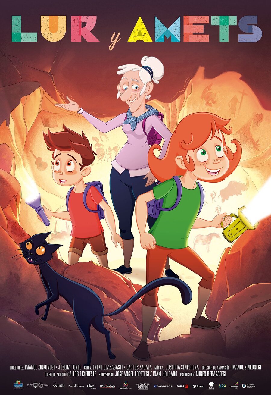 Cartel de Lur y Amets - Español