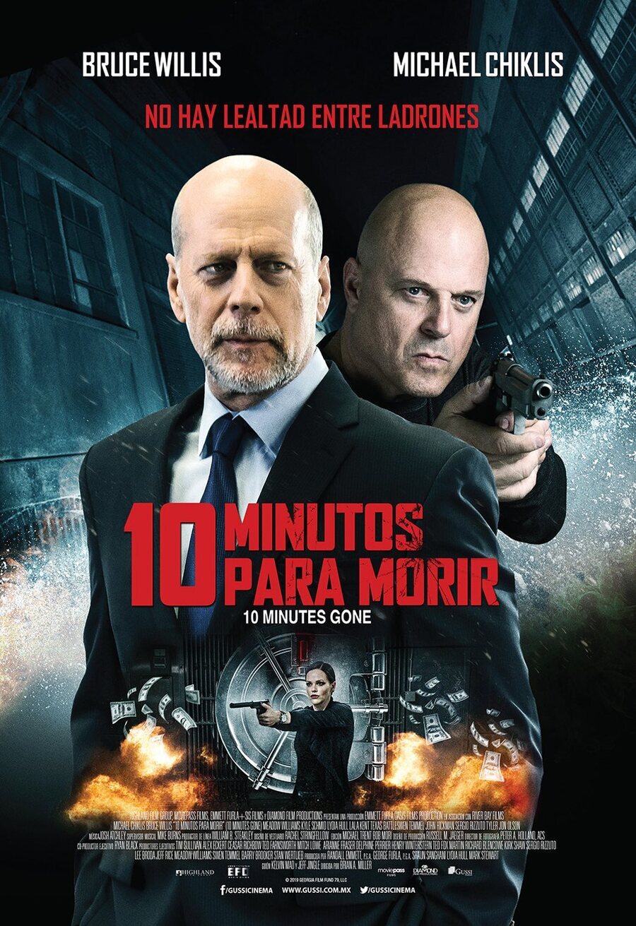 Cartel de 10 minutos menos - 10 minutos para morir